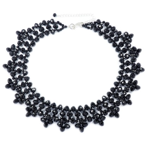 Lewanowicz GREAT GATSBY NECKLACE  WITH CRYSTALS
